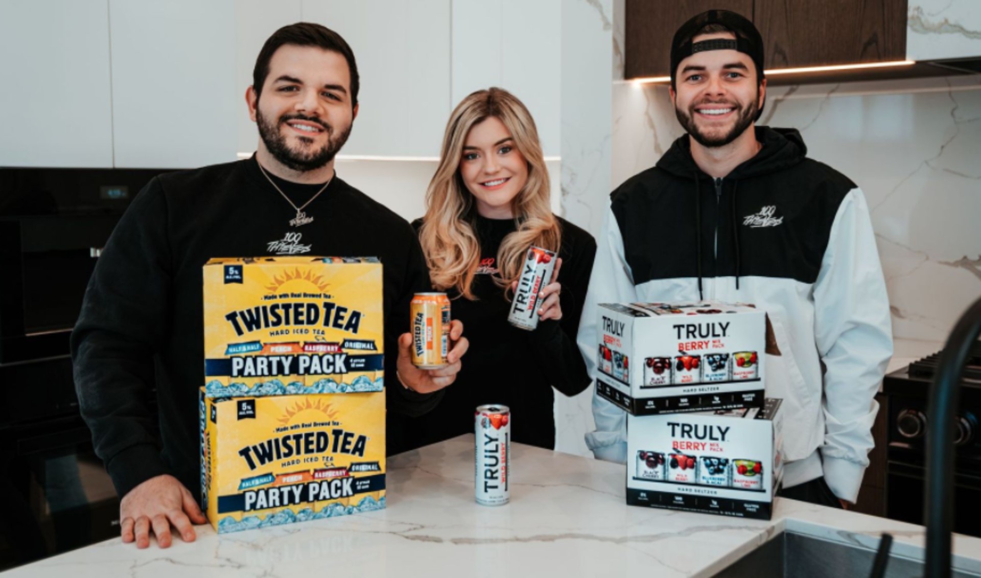 100 Thieves Forges Multi-Year Brand Deals With 2 'Boston Beer Company'  Beverages - Tubefilter